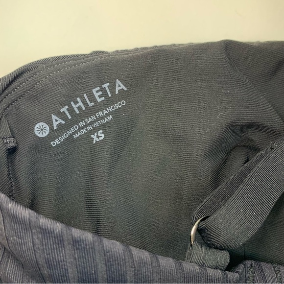 Athleta Rib Asym One Piece Swimsuit One Shoulder Ribbed Asymmetrical Strap XS - Picture 7 of 16